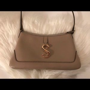 Strathberry S BAGUETTE in Cappuccino color